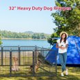 thumbnail image 2 of Jhsomdr Dog Playpen Outdoor 32" Height 20 Panels Dog Fence Outdoor for Yard, Heavy Duty Dog Pen with Doors Portable Puppy Playpen Pet Fence for Medium/Small Dogs, 2 of 9