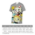 thumbnail image 2 of Cuphead T-Shirts for Men Women, Anime Short Shirts, Unisex Short Sleeve Tops, Crew Neck Tee Shirts, S-4XL, 2 of 8