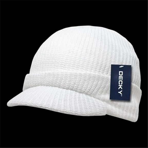 Decky  GI Jeep Caps - White