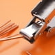 thumbnail image 5 of Herunwer Japanese Style Stainless Steel Folding Nail Clipper, Portable Mini Keychain Design, 5 of 6