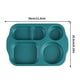 thumbnail image 3 of Bandeja de almuerzo infantil de paja de trigo | Plato de comida para estudiantes con 5 compartimentos | Plato dividido duradero estilo cafetería | Vajilla ecológica sin BPA, 3 of 5