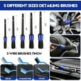 thumbnail image 6 of 42Pcs Car Detailing Kit, Car Detailing Brush Set, Car Wash Cleaning Kit, Car Detailing Brushes, Professional Car Care Kit for Interior Exterior Wheels, Blue, 6 of 11
