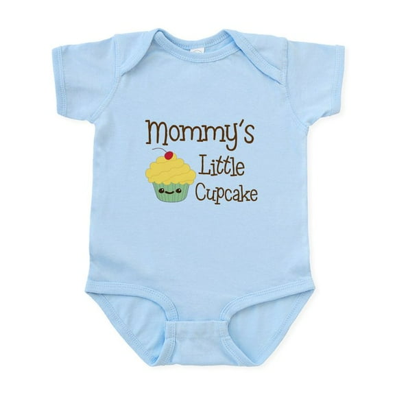 CafePress - Mommy's Little Cupcake Body Suit - Baby Light Bodysuit, Size Newborn - 24 Months
