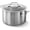 6qt Stock Pot with Lid, variant on Brushed 3-Ply Stainless Steel Cookware Set with 3Qt Saute Pan, Induction Compatible, Oven Safe to 450F