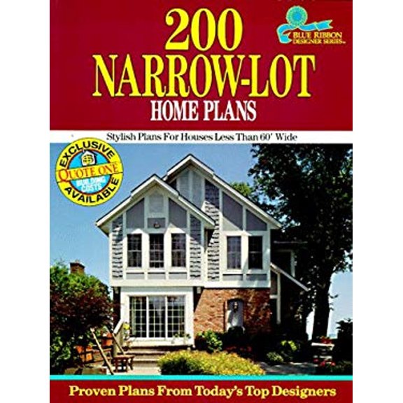 Pre-Owned Two Hundred Narrow-Lot Home Plans (Paperback) 9781881955061