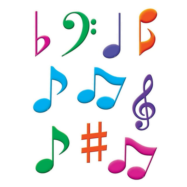 TEACHER CREATED RESOURCES (3 PK) MUSICAL NOTES ACCENTS