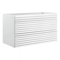 Render 36" Wall-Mount Bathroom Vanity Cabinet