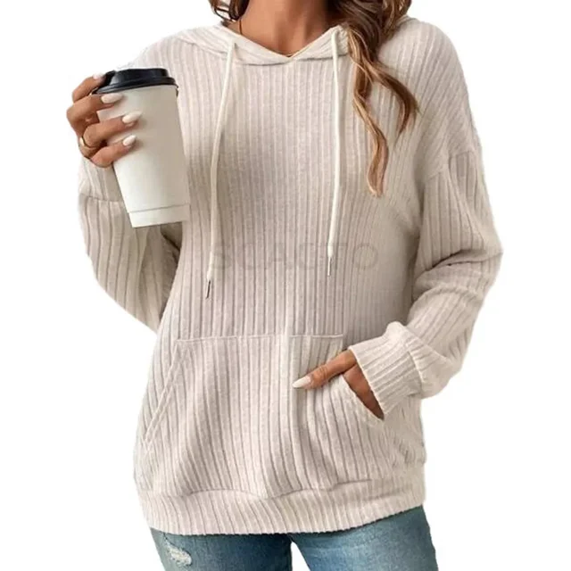 Scacto Sudaderas Hoodies Capucha Mujer Dama Casual