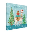 thumbnail image 2 of Trademark Fine Art 'Lovely Llamas Christmas IX' Canvas Art by Mary Urban, 2 of 4