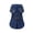 L丨Blue, variant on zhonghuaying Dog Trench Coat, Classic Style Pet Jacket with Belt & Buttons, for Small to Medium Breeds, Navy Blue