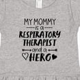 thumbnail image 4 of Inktastic My Mommy is a Respiratory Therapist and a Hero Girls Toddler Dress, 4 of 5