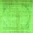 thumbnail image 1 of Ahgly Company Indoor Square Persian Green Traditional Area Rugs, 4' Square, 1 of 1