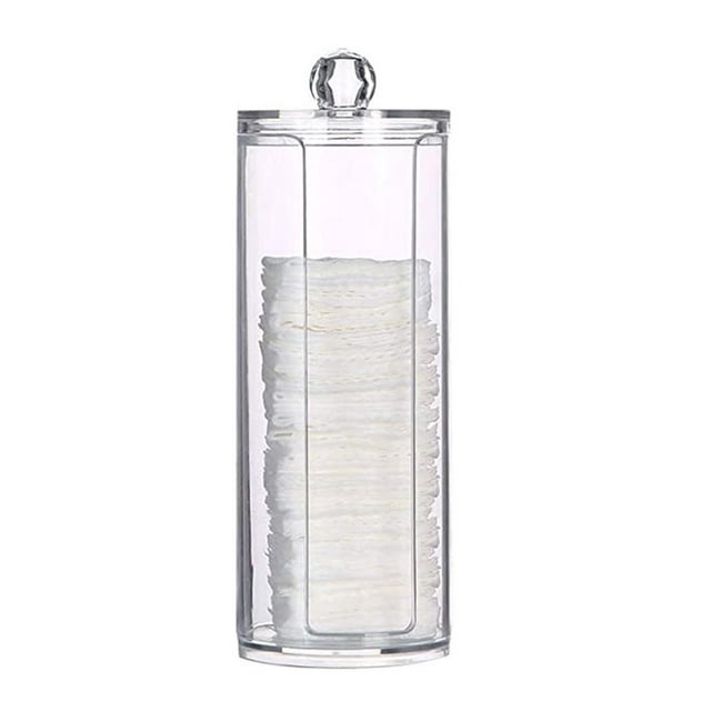 POINTERTECK Boîte de Rangement Étanche Multi-Fonction Acrylique Espace Économisant Coton Conteneur pour la Maison