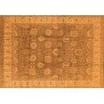 thumbnail image 1 of Ahgly Company Indoor Rectangle Oriental Orange Traditional Area Rugs, 5' x 7', 1 of 4
