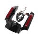 thumbnail image 5 of contra salpicaduras trasero de motocicleta con extensión de para Touring modelos desde 2014 para piezas clásicas de vehículos rojo Soledad Guardado de Motorycle Mudguard, 5 of 7
