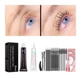 thumbnail image 1 of Black Lash Tint Kit Tinte de pestañas negro con queratina y tinte de cejas Tinte voluminoso para cejas de 6 semanas Aspecto teñido para tratamiento de permanente/levantamiento/laminación de pestañas (, 1 of 5