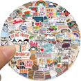 thumbnail image 2 of 100 Packs Bulk Book Stickers Water Bottles Laptop Phone Motorcycle Computer Guitar Skateboard Hydroflasks Inspirational, 2 of 5