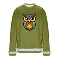 thumbnail image 3 of RKSTN Men's Carnival Party Sweatshirts Oversized Crew Neck Carnival Graphic Print Versatile Fleece Sweatshirt Mens Casual Round Neck Relaxed Fits Comfy Pullover Sweatshirt Top Fall Winter Clothes, 3 of 7