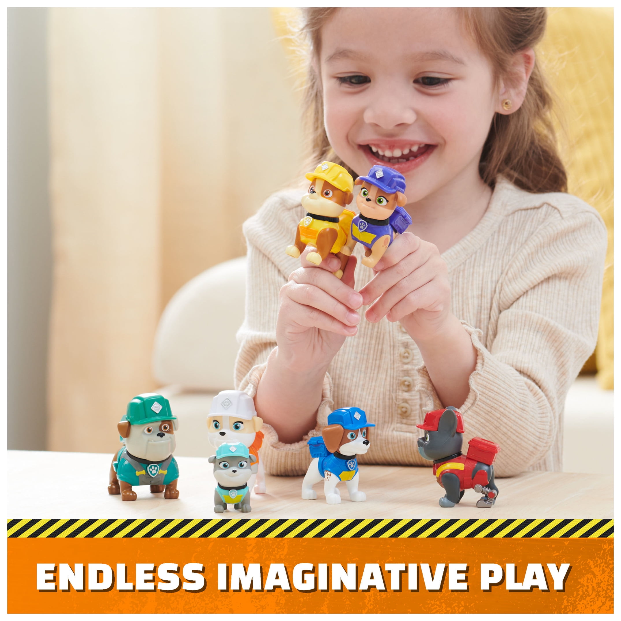Rubble & Crew, Toy Figures Gift Pack, with 7 Collectible Figures