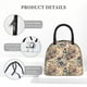 thumbnail image 4 of Disketp Floral With Birds Bolsa Térmica para Almuerzo, Lonchera con Abertura Amplia y Gran Capacidad, Organizador Reutilizable para Mujeres, Hombres y Adultos, 4 of 6