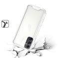 thumbnail image 4 of For Samsung Galaxy A35 5G Premium Hybrid Clear Shockproof Transparent Hard PC + Rubber TPU Bumper Frame Shell Slim Cover ,Xpm Phone Case [ Clear ], 4 of 7