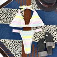 thumbnail image 4 of Moda mujer estampado Sexy Bikini push-up acolchado traje de baño traje de baño conjunto de ropa de playa Fridja  nalpqowj52088, 4 of 7