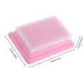 thumbnail image 2 of unbranded Cepillo Compacto Rosa Para Fieltro De Lana Con Base De Nylon Para Proyectos Personalizados, 2 of 6