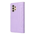 thumbnail image 3 of Compatible with Samsung Galaxy A32 4G Case, Premium Leather Wallet Book Case Magnetic Flip RFID Blocking Credit Card Holder Kickstand with Wrist Strap Shock Absorbing Case, Purple, 3 of 13