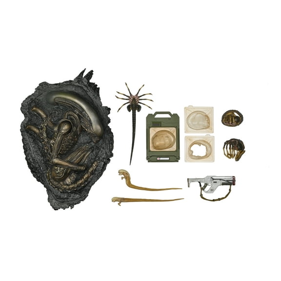 NECA Alien: Romulus Accessory Set with Facehugger and Chestburster (13")