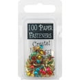 thumbnail image 1 of Creative Impressions Mini Metal Paper Fasteners 3mm 100/Pkg-Round - Metallic - CI90193, 1 of 2
