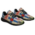 thumbnail image 6 of Memorial Day Veteran Day Honor The Fallen Thank The Living Shoes Sneakers Black Size 12, 6 of 7
