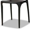 thumbnail image 4 of Baxton Studio Gould Modern Transtional Black Plastic 4-Piece Dining Chair Set, 4 of 7
