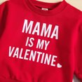 thumbnail image 6 of HCNTES Baby Boy Winter Clothes Toddler Kids Baby Boy Fall Outfits Valentine's Day Letter Print Long Sleeve Tops Pants Winter Clothes Sets Kids Valentine's Day Top Bottoms Pants Set Outfits, 6 of 8