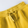 thumbnail image 4 of Sweatsuits for Women Set 2 Piece Jogging Outfits Long Sleeve Hoodie Sweatshirt Sweatpants Tracksuit Yellow XL, 4 of 7