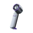 thumbnail image 2 of Handheld Fan, Portable USB Rechargeable Foldable Fan with 3 Speed Settings, Quiet, Digital Display, 2-in-1 for Handheld & Desk Use, Ideal for Travel, Summer, 2 of 6