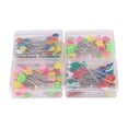 thumbnail image 3 of Hand Patchwork Pins, Bowknot Pins, , Quilting Tool, 300Pcs Colorful Sewing Machine For Sewing, 3 of 8