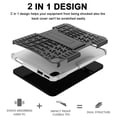 thumbnail image 3 of Dteck Screen Protector Case for iPad 10th Generation 10.9-inch,iPad 11-inch (A16) 2025 Shockproof Rugged Rubber Case 2-Layer Protection Armor Kickstand Cover,White, 3 of 5