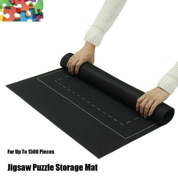 Jigsaw Puzzle Roll Storage Mat Puzzle Felt Saver For Up To 1500pcs 24*