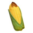 thumbnail image 1 of kusrkot Poupée de Simulation de Maïs Adorable Coussin de Légumes Poupée Décorative pour Balcon Fête avec Feuille, 1 of 9