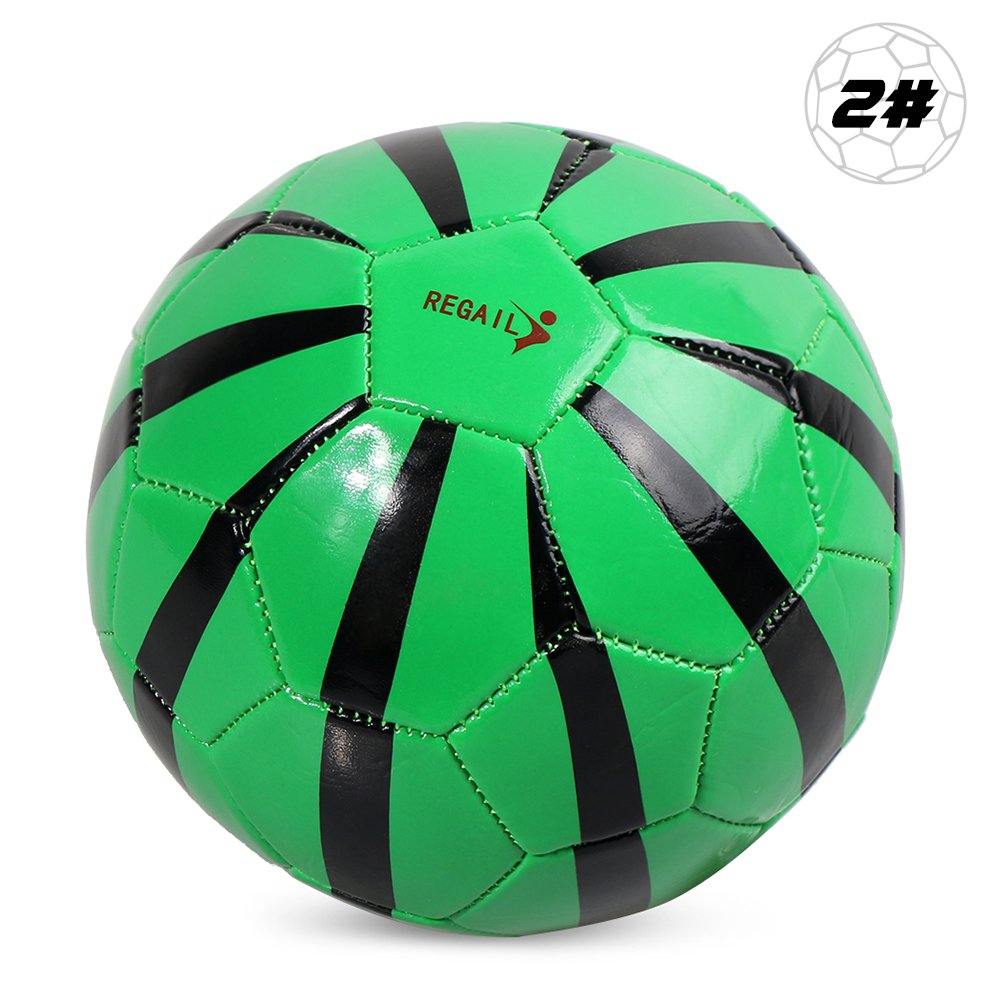 Size 2 Kids Soccer Ball Inflatable Soccer Training Ball Gift for