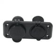 thumbnail image 2 of 12V-24V QC3.0 TYPE-C Dual Charger Car Cigarette Lighter Socket Plug Panel For Car Truck, 2 of 5