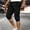 Black, variant on Men's 3/4 Length Capri Joggers Slim Fit Solid Color Lightweight Athletic Pants for Yoga Running Workout Gym Casual Training Sweatpants Navy XXL