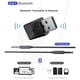 thumbnail image 5 of Adaptador KN320 2 en 1 compatible con Bluetooth con cable auxiliar de 3,5 mm, transmisor y receptor de audio inalámbrico con indicador LED, 5 of 6