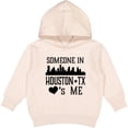 thumbnail image 2 of Inktastic Houston Texas Someone Loves Me Skyline Toddler Hoodie, 2 of 4