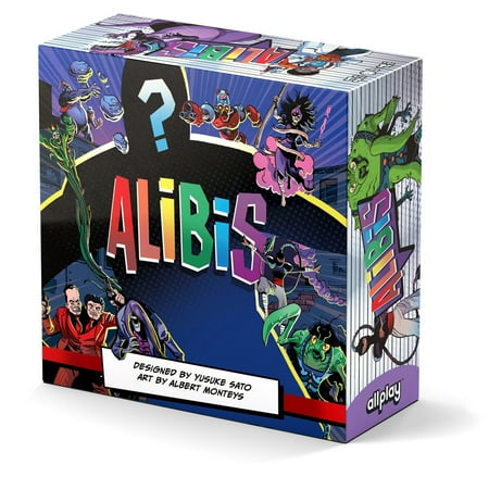 Alibis Family Cooperative Board Game for Ages 10+, from Asmodee