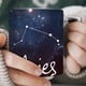 thumbnail image 1 of Taza de cerámica con las 12 constelaciones del zodiaco que cambia de color | Taza mágica reactiva al calor | Apta para lavavajillas y microondas | Regalo astrológico único, 1 of 5