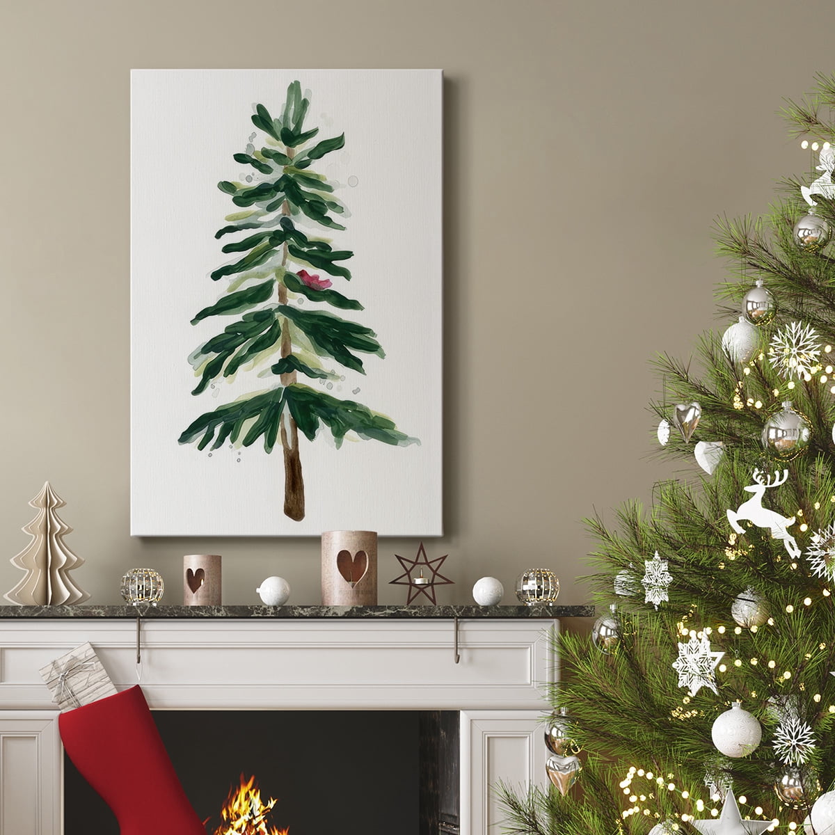 Warm Winter Wishes VII- Gallery Wrapped Canvas