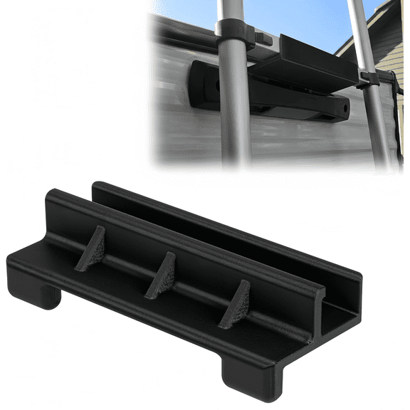 RV Ladder Bracket Compatible with Lippert On-The-Go Ladder System, Ladder Rung Mount Clip, RV Ladder Accessory Holder, Snap Fit Ladder Attachment Bracket