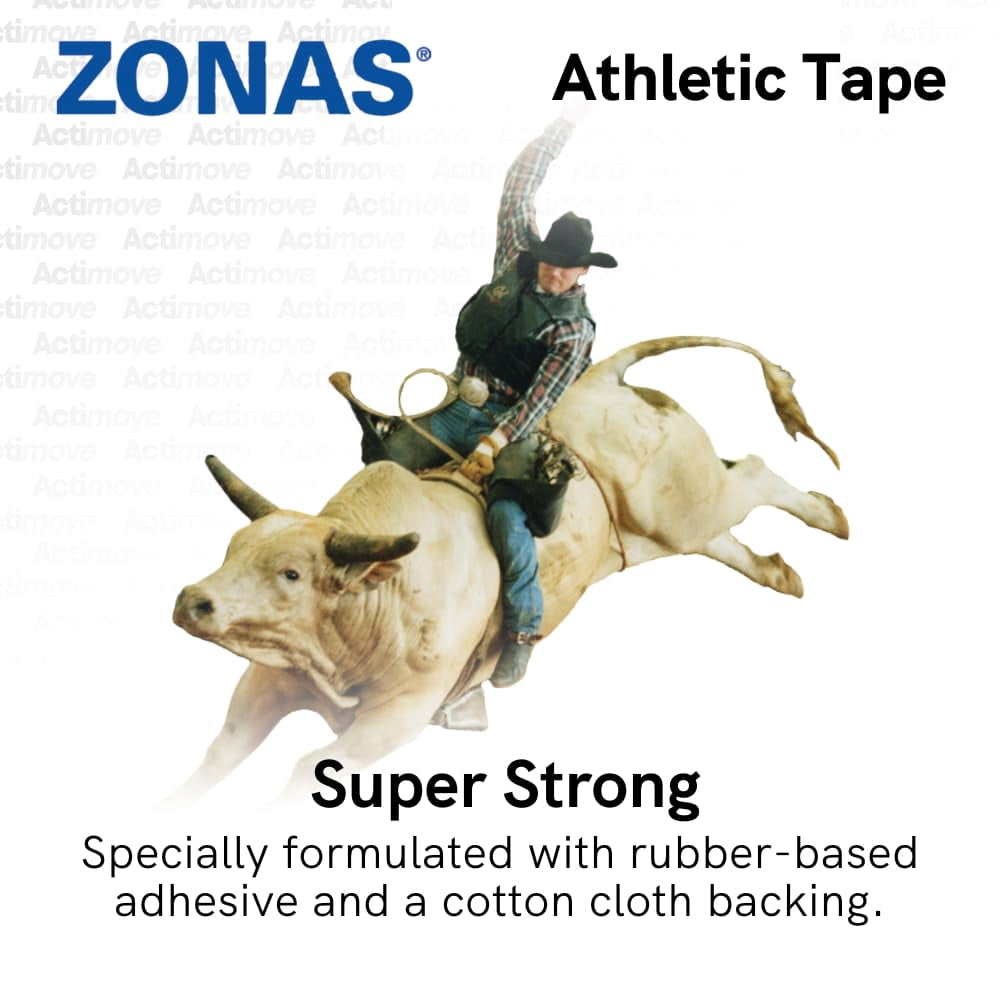 BSN Medical Zonas Athletic Tape by Actimove, 1.5" x 15 Yards - 32 Pack