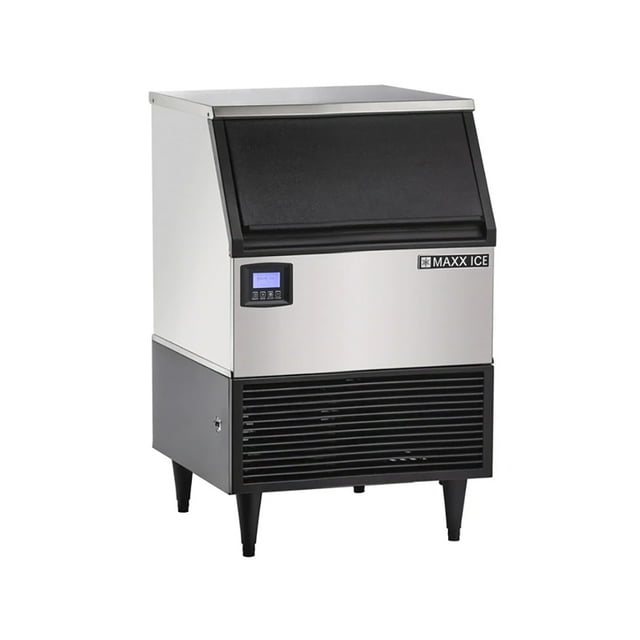Maxx Ice MIM260NH Machine à Glace sous Comptoir à Demi-Cubes de 24 Pouces L - 265 Lb/jour, Refroidie à Air